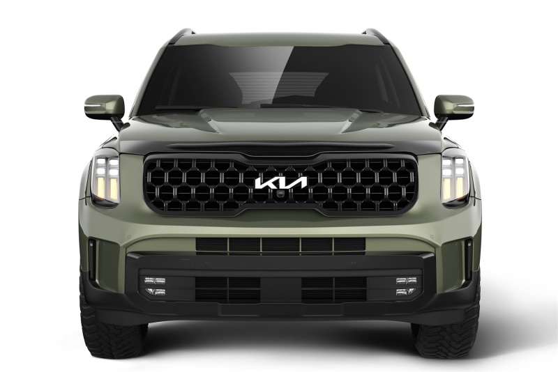 Kia Telluride Hood Deflector - Husky Liners - Aeroskin - Smoke - `20-`24